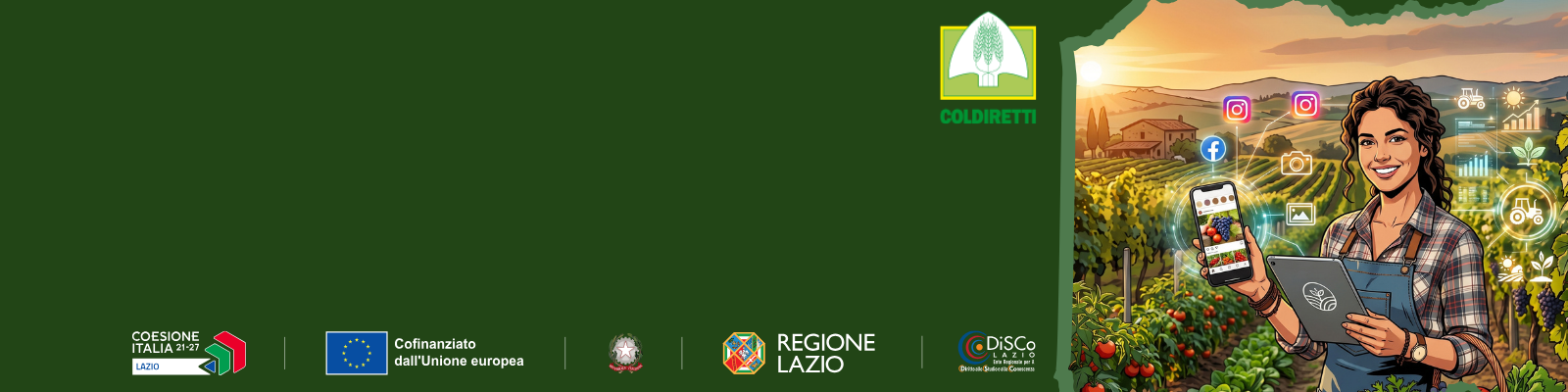 Comunicazione digitale delle produzioni agricole